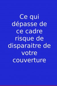 Cadre pour couverture